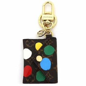 Louis Vuitton Yayoi Kusama LOUIS VUITTON LV x YK Porto Cle Kirigami Keychain Bag Charm Dot M01209