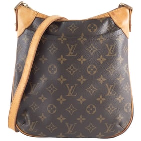 Louis Vuitton Odeon PM Shoulder Bag M56390 Monogram Canvas Brown Women's LOUIS VUITTON