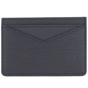 Louis Vuitton Card Case Neo Porto Carte M67210 Epi Leather Black Men's LOUIS VUITTON