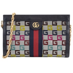 Gucci Ophidia Small Chain Shoulder Bag 503877 Canvas | Leather Multicolor Women's GUCCI