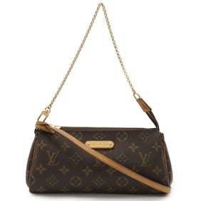 LOUIS VUITTON Louis Vuitton Monogram Eva Pouch Bag Handbag Shoulder M95567