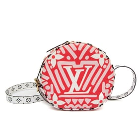 Louis Vuitton Boite Chapeau Souple M45364 Women's Shoulder Bag Blanc,Rouge