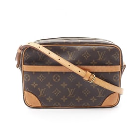Louis Vuitton Trocadero 27 Monogram Shoulder Bag Coated Canvas Leather Women's Brown M51274