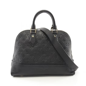 LOUIS VUITTON Neo Alma PM Handbag Leather Monogram Empreinte Women's Black M44832