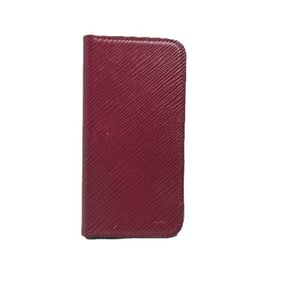 LOUIS VUITTON iPhoneX/XS Folio Epi Notebook Type M64468 Louis Vuitton Fuchsia Smartphone Case LV