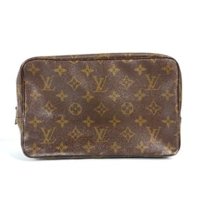 LOUIS VUITTON M47524 Monogram True Toilet 23 Makeup Pouch, Cosmetic Multi-Pouch, Canvas, Women's,