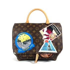 LOUIS VUITTON M40287 Monogram Cindy Sherman Camera Messenger Bag 2WAY Shoulder Crossbody Tote Patch