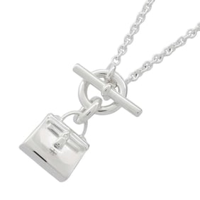Hermes Necklace Amulet Kelly SV925 Silver HERMES Pendant