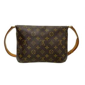 LOUIS VUITTON Musette Tango Leather Shoulder Bag/Handbag, Brown, 419-9