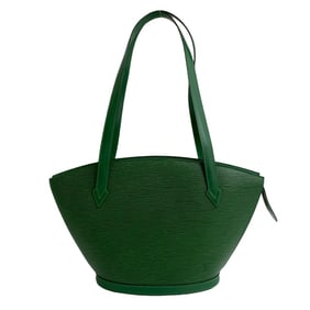 LOUIS VUITTON Saint-Jacques Shopping Epi Leather Tote Bag in Borneo Green (Product Code: 93834)