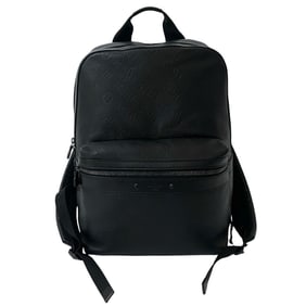 LOUIS VUITTON Louis Vuitton Sprinter Backpack Monogram Shadow Leather Rucksack Daypack Black 41250