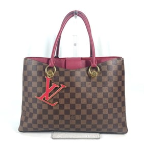 LOUIS VUITTON N40052 Riverside Damier Riduvan Tote Bag with LV Charm, Shoulder Bag, Handbag, Canvas,