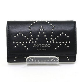 JIMMY CHOO Star Studs 6-Key Case Black