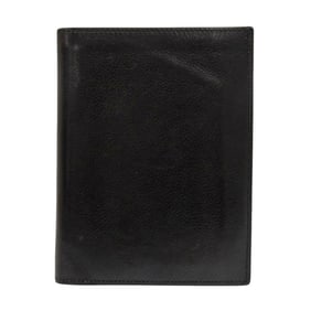 Hermes Veau Evergrain Black Card Case 0684HERMES