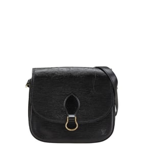 Louis Vuitton Epi Saint-Cloud Crossbody Shoulder Bag M52192 Noir Black Leather Women's LOUIS VUITTON