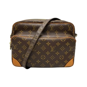 Louis Vuitton Nile Shoulder Bag M45244 Monogram Canvas for Women
