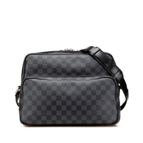 Louis Vuitton Damier Graphite Io Crossbody Shoulder Bag N45252 Black PVC Leather Men's LOUIS VUITTON