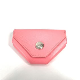 HERMES Levain Quatre Wallet, Coin Purse, Epsom Leather, Women's, Rose Confetti, Pink