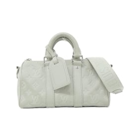 Louis Vuitton Taurillon Monogram Keepall Bandouliere 25cm M23163 Boston Bag