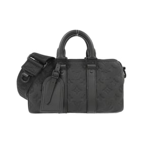 Louis Vuitton Taurillon Monogram Keepall Bandouliere 25cm Boston Bag M20900