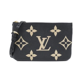 Louis Vuitton Two-Tone Monogram Empreinte Pochette Double Zip Shoulder Bag M80787