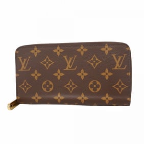 Louis Vuitton Monogram Zippy Wallet M60017 Brown Men's and Women's