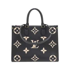 Louis Vuitton Two-Tone Monogram Empreinte On-the-Go MM M45495 Handbag