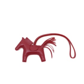 Hermes Hermès Rodeo PM Bag Charm Ruby Y Stamp