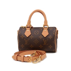 Louis Vuitton Monogram Nano Speedy 2-Way Shoulder Bag M81085