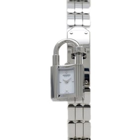 Hermès Kelly Watch Stainless Steel Wristwatch KE4.110 Women's