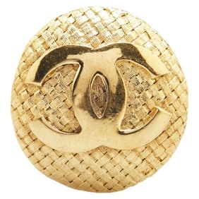Vintage Chanel Coco Mark Brooch, Gold Plated, Women's, CHANEL