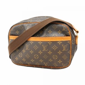 Louis Vuitton Monogram Report PM Shoulder Bag M45254 Brown Women's