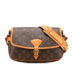 Louis Vuitton Monogram Sologne Crossbody Shoulder Bag M42250 Brown PVC Leather Women's LOUIS VUITTON