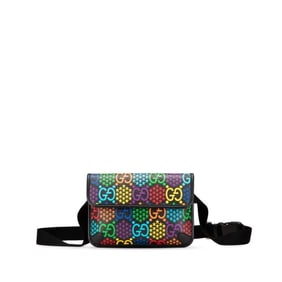Gucci GG Psychedelic Body Bag/Waist Bag 598113 Multicolor Leather Women's GUCCI