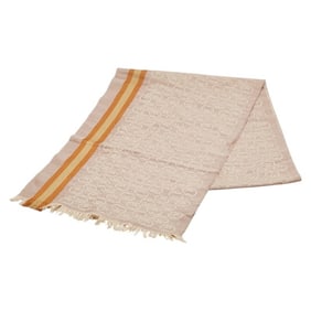 Gucci Interlocking G Stole in Beige and Brown Wool for Women