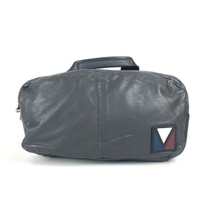 LOUIS VUITTON M50445 V-Line Fast Belt Bag Cross Shoulder Body Leather Men's Women's Asphalt Gray
