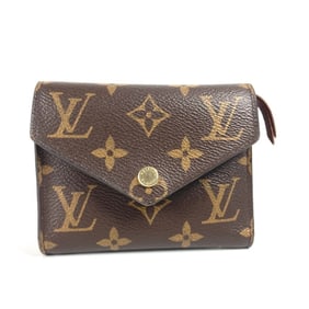 LOUIS VUITTON M62472 Monogram Portefeuille Victorine Compact Wallet Tri-fold Canvas Men's Women's