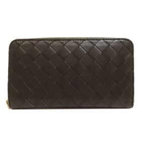 Bottega Veneta Intrecciato Long Wallet Calfskin Women's BOTTEGA VENETA