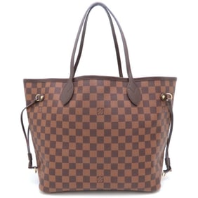 LOUIS VUITTON Damier Neverfull MM N51105 Tote Bag Ebene Women's 352793