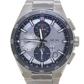 Seiko Astron Nexter SBXC153 5X83-OAAO-1 Day Date Men's Titanium Watch 130438