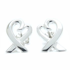 TIFFANY & Co. Tiffany Loving Heart Earrings in 925 Sterling Silver for Women, 294365