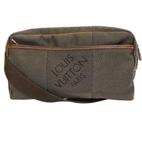 LOUIS VUITTON M93619 Acrobat Waist Pouch Damier Geant Body Bag Khaki Green Men's
