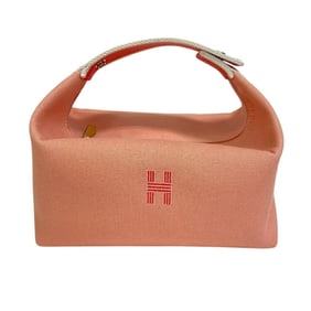 HERMES Bride à Black handbag for women, pink