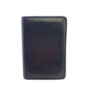 LOUIS VUITTON M62899 Organizer de Poche Monogram Shadow Wallet, Card Case, Commuter Pass, Black,