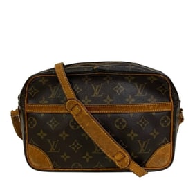 LOUIS VUITTON M51274 Trocadero 27 Monogram Shoulder Bag, Women's, Brown