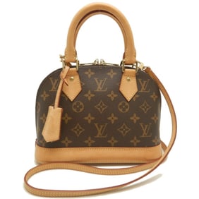 LOUIS VUITTON Louis Vuitton Monogram Alma BB M46990 Handbag Brown Women's 253295