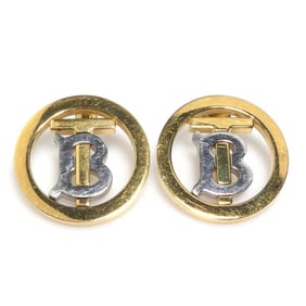 Burberry earrings in gold and silver, women's, 56398i