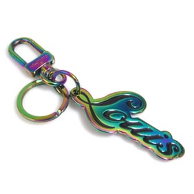 Louis Vuitton Porte-Clés Metal Rainbow Charm Key Ring for Men and Women, M63634 (h31650j)