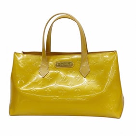 Louis Vuitton Vernis Wilshire PM Handbag M91642 Rose Florentine for Women