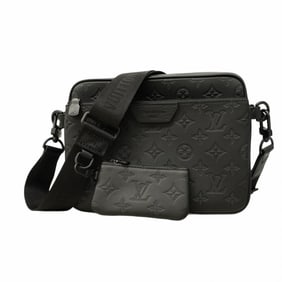 Louis Vuitton Monogram Shadow Trio Shoulder Bag M26713 Noir Men's